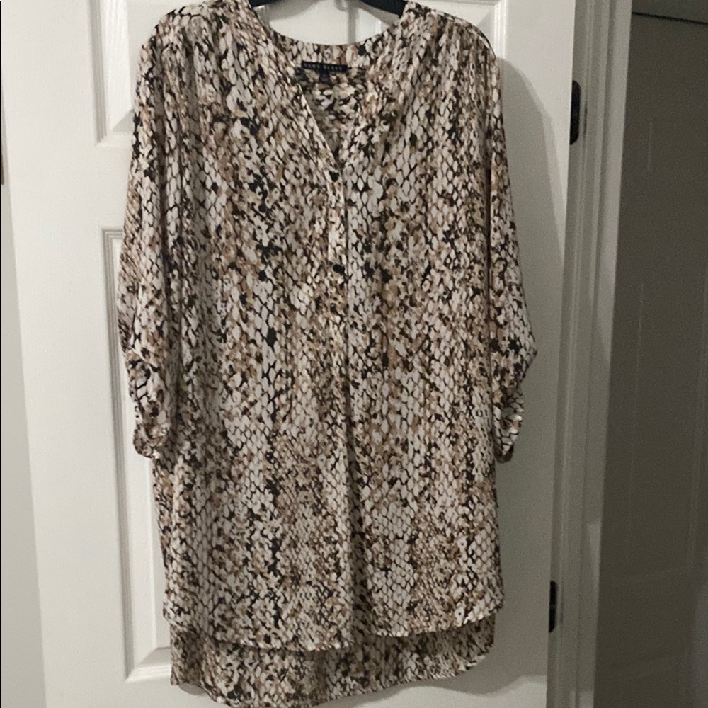 Women's Snake Print Top